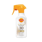 Refect Beauty Carroten Protect & Tan SPF 30 milk spray bottle with orange trigger nozzle for sun protection