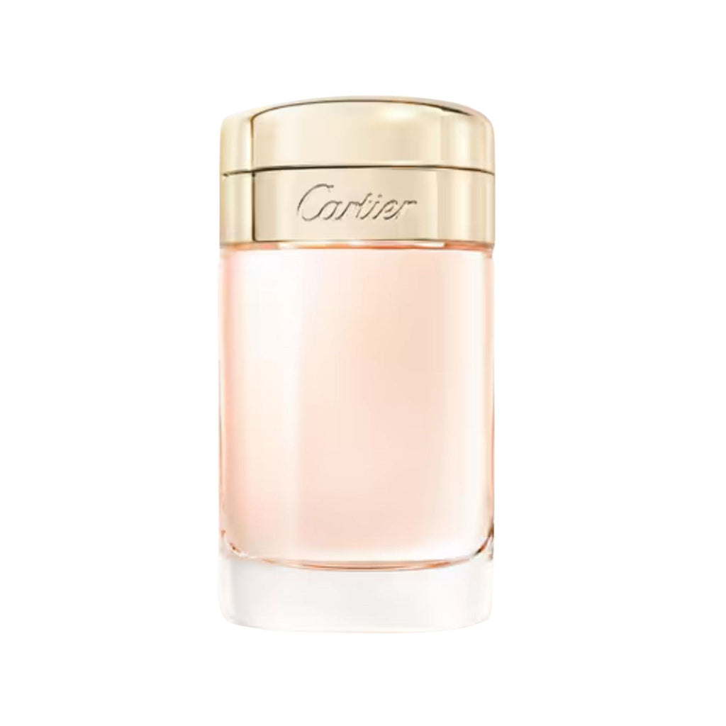 Refect Beauty Cartier Baiser Volé Eau de Parfum in a clear glass bottle with a gold cap and soft pink fragrance.