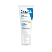 Refect Beauty CeraVe Facial Moisturising Lotion SPF 25 in a white squeeze tube with blue branding for daily hydration.
