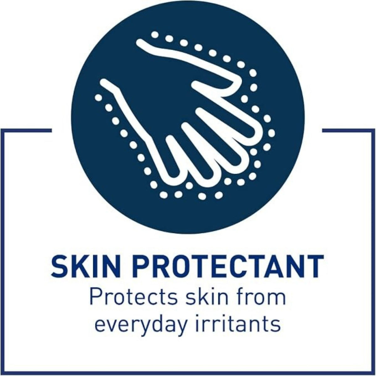 Refect Beauty CeraVe Therapeutic Hand Cream skin protectant icon showing a hand protected from environmental irritants