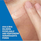 Refect Beauty CeraVe Resurfacing Retinol Serum being applied to skin to improve texture and reduce post-acne marks.