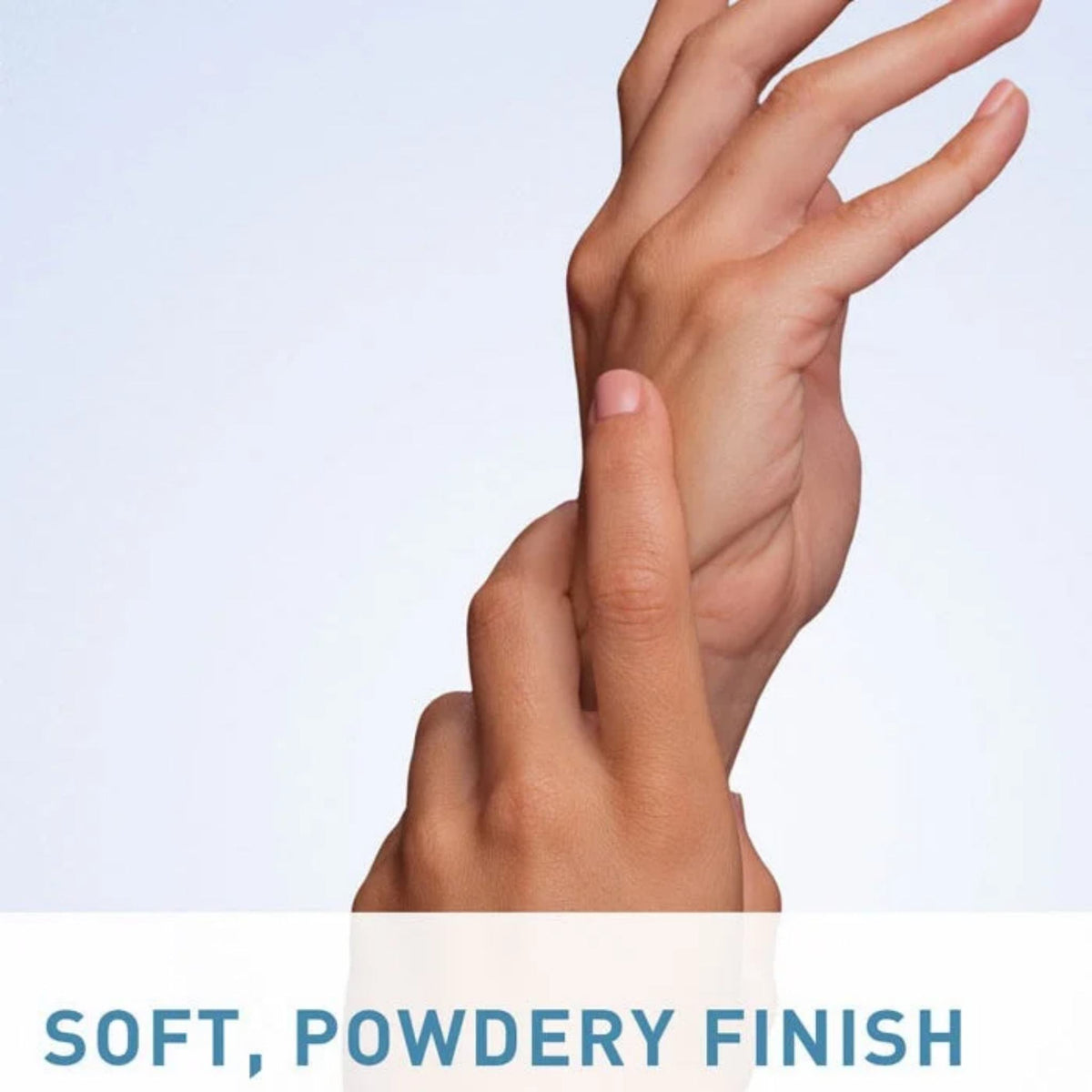 Refect Beauty CeraVe Therapeutic Hand Cream applied to hands for a soft, non-greasy, and powdery skin finish.