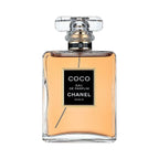 Refect Beauty Chanel Coco Eau de Parfum in a classic glass bottle with a black label and clear geometric cap.