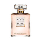 Refect Beauty Chanel Coco Mademoiselle Intense Eau de Parfum in a classic glass bottle with a gold-accented cap.