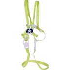 Refect Beauty Chicco green nylon baby safety harness with adjustable straps and a cute panda face buckle design