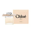 Refect Beauty Chloé Eau de Parfum glass bottle with a beige ribbon and matching square perfume box