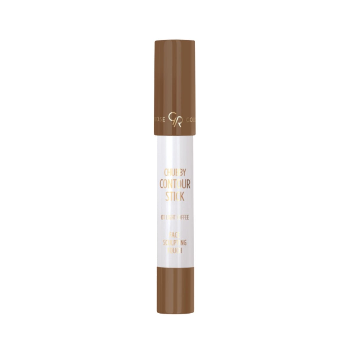 Refect Beauty Golden Rose Chubby Contour Stick in a brown twist-up tube for face sculpting and definition. 01