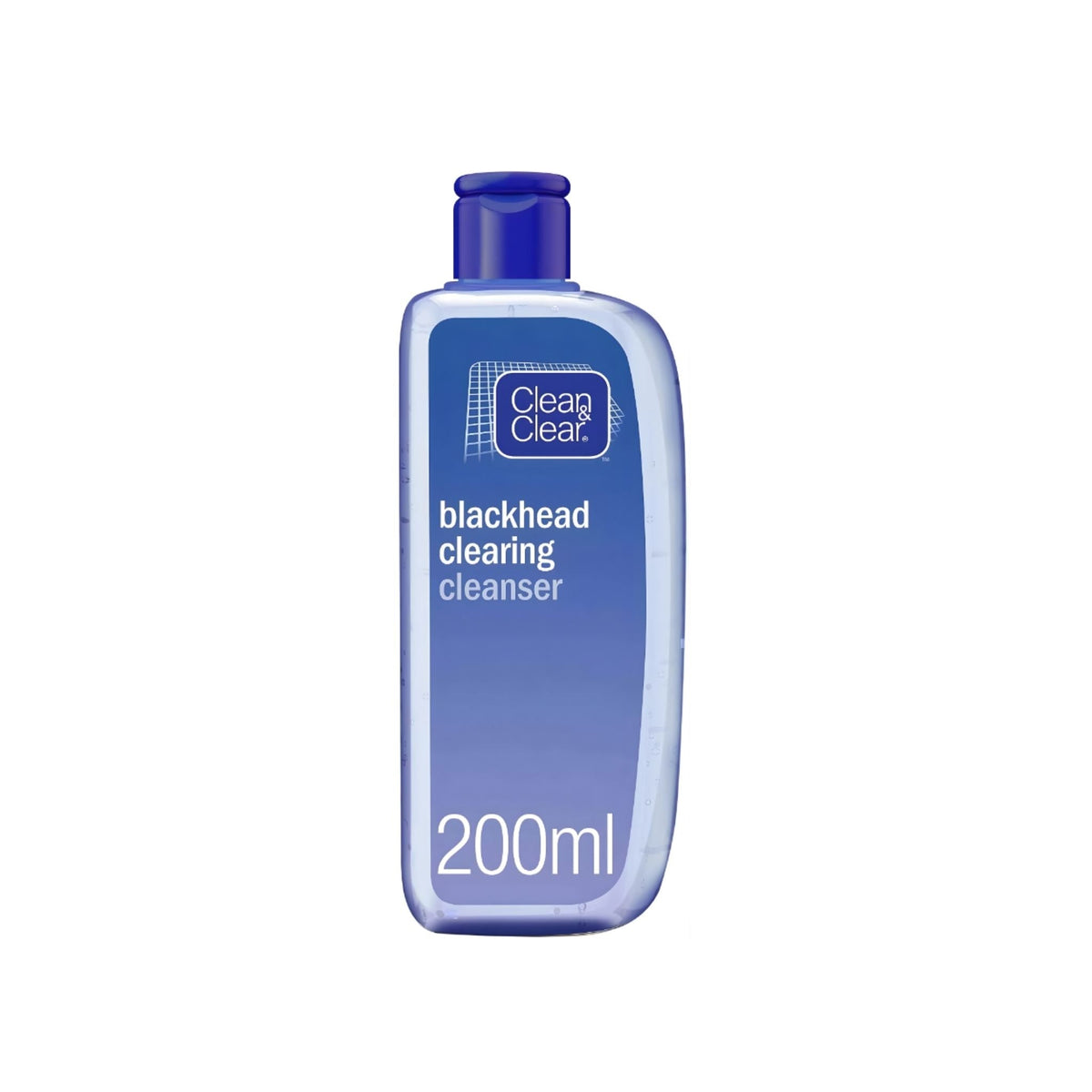 Refect Beauty Clean & Clear Blackhead Clearing Cleanser 200ml bottle for daily pore cleansing and oil control.