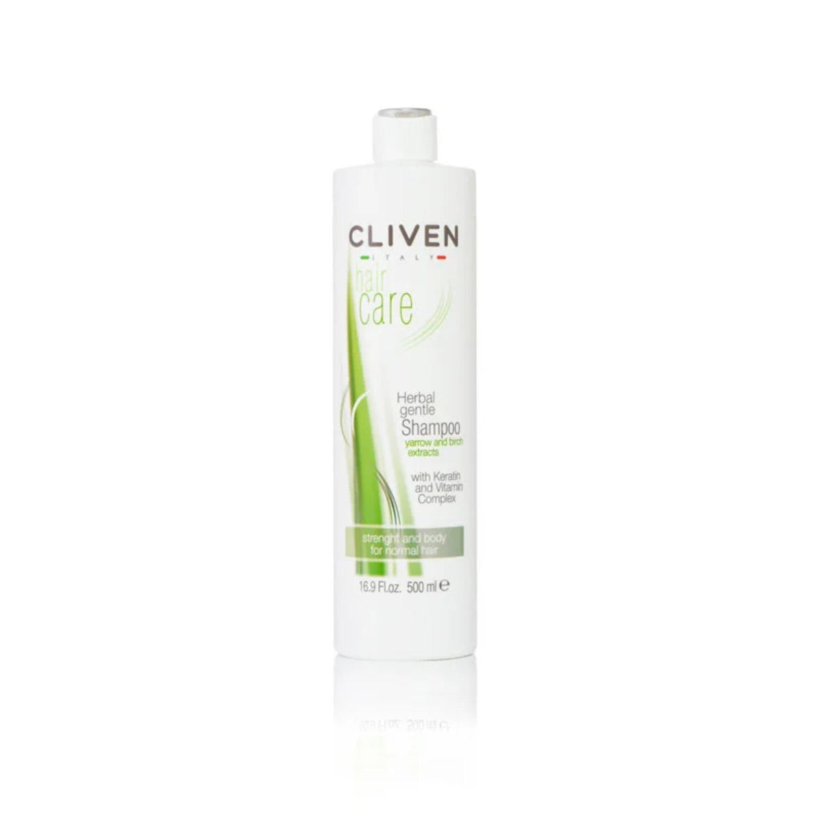 Refect Beauty Cliven Herbal Gentle Shampoo bottle with keratin and vitamin complex for normal hair care