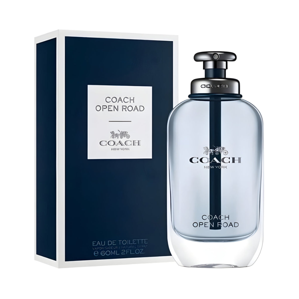 Refect Beauty Coach Open Road Eau de Toilette fragrance bottle and matching blue and white box packaging