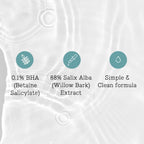 Refect Beauty infographic showing key ingredients for Cosrx Two in One Poreless Power Liquid toner