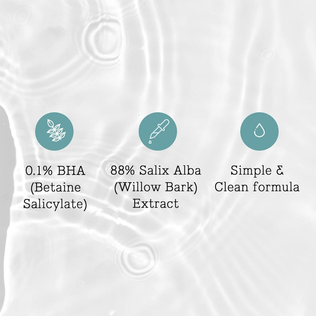 Refect Beauty infographic showing key ingredients for Cosrx Two in One Poreless Power Liquid toner