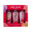 Refect Beauty Ever Pure Cotton Candy gift set featuring shower gel, body splash, and body lotion in pink packaging.
