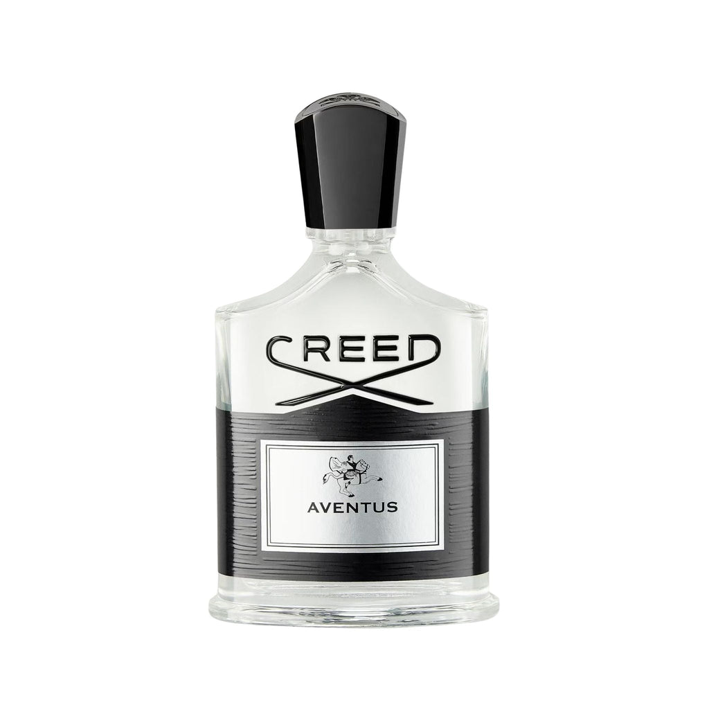 Refect Beauty Creed Aventus Eau de Parfum in a clear glass bottle with a black cap and signature label