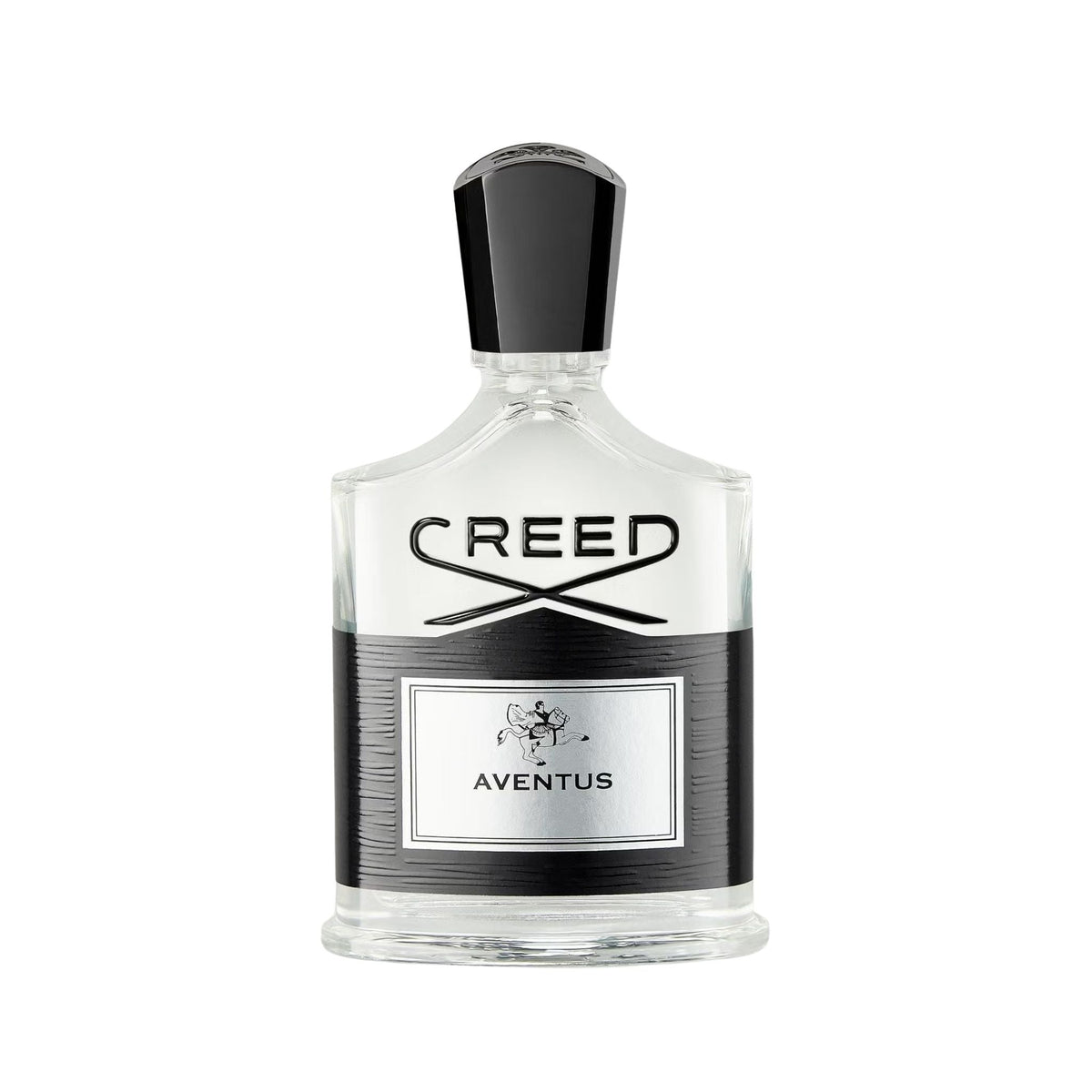 Refect Beauty Creed Aventus Eau de Parfum in a clear glass bottle with a black cap and signature label