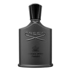 Refect Beauty CREED Green Irish Tweed Eau de Parfum in a sleek matte black 100ml bottle with a black cap.