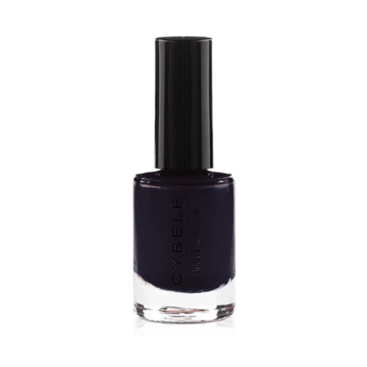 Refect Beauty Cybele nail polish in a deep dark purple shade with a glossy finish in a glass bottle