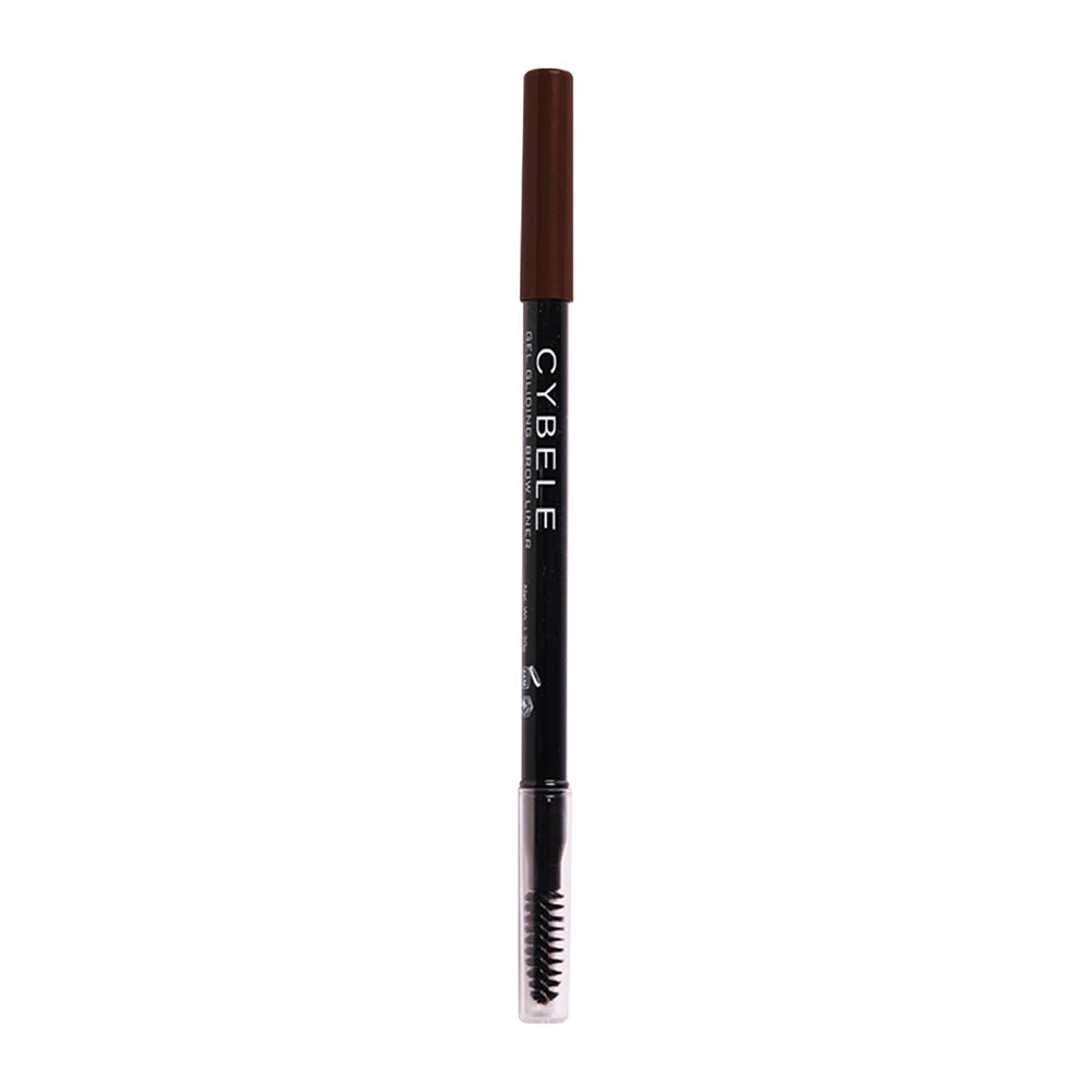 Refect Beauty Cybele gel gliding brow liner pencil with a spoolie brush for natural eyebrow definition and shaping