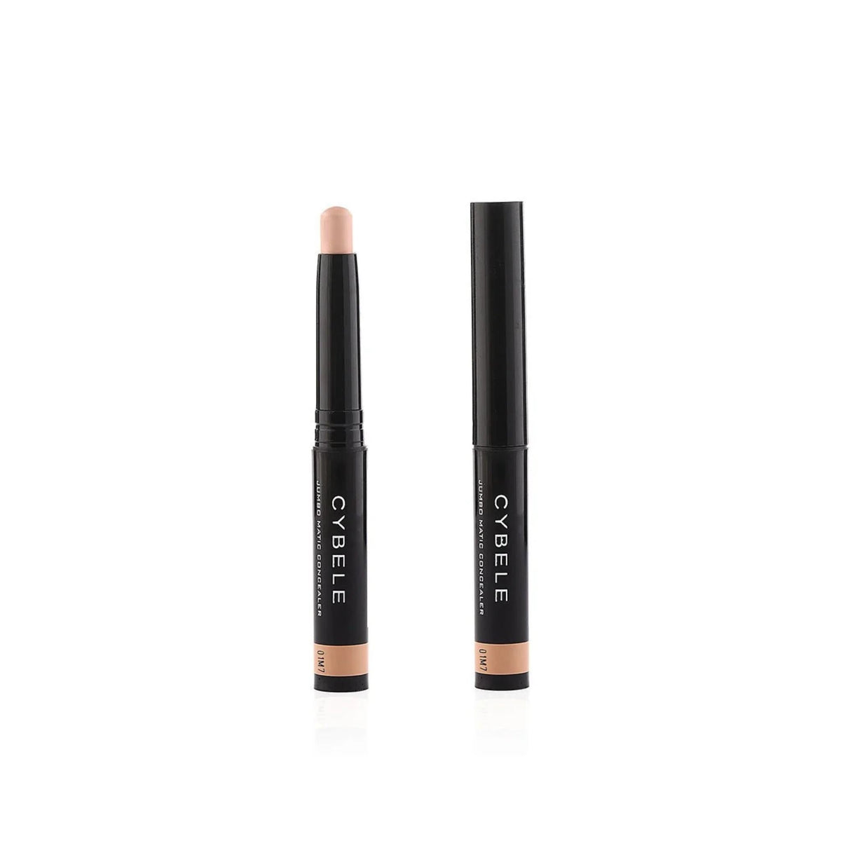 Refect Beauty Cybele Jumbo Matic Concealer stick in a creamy beige shade with a twist-up design and black casing.