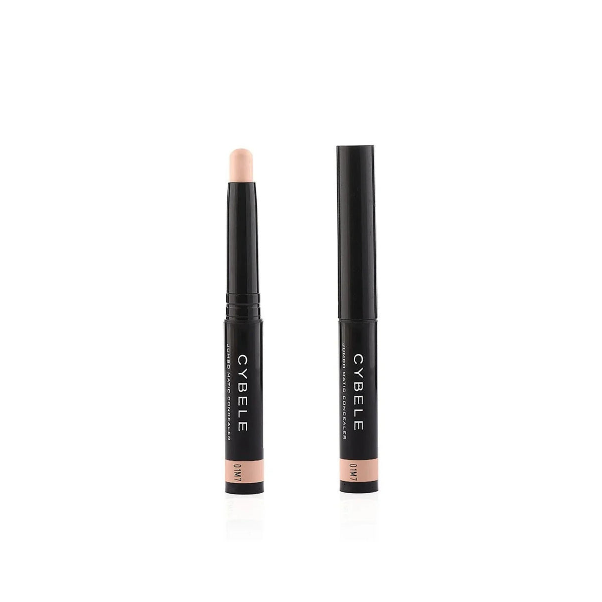 Refect Beauty Cybele Jumbo Matic Concealer stick in a black twist-up tube with a creamy beige formula.