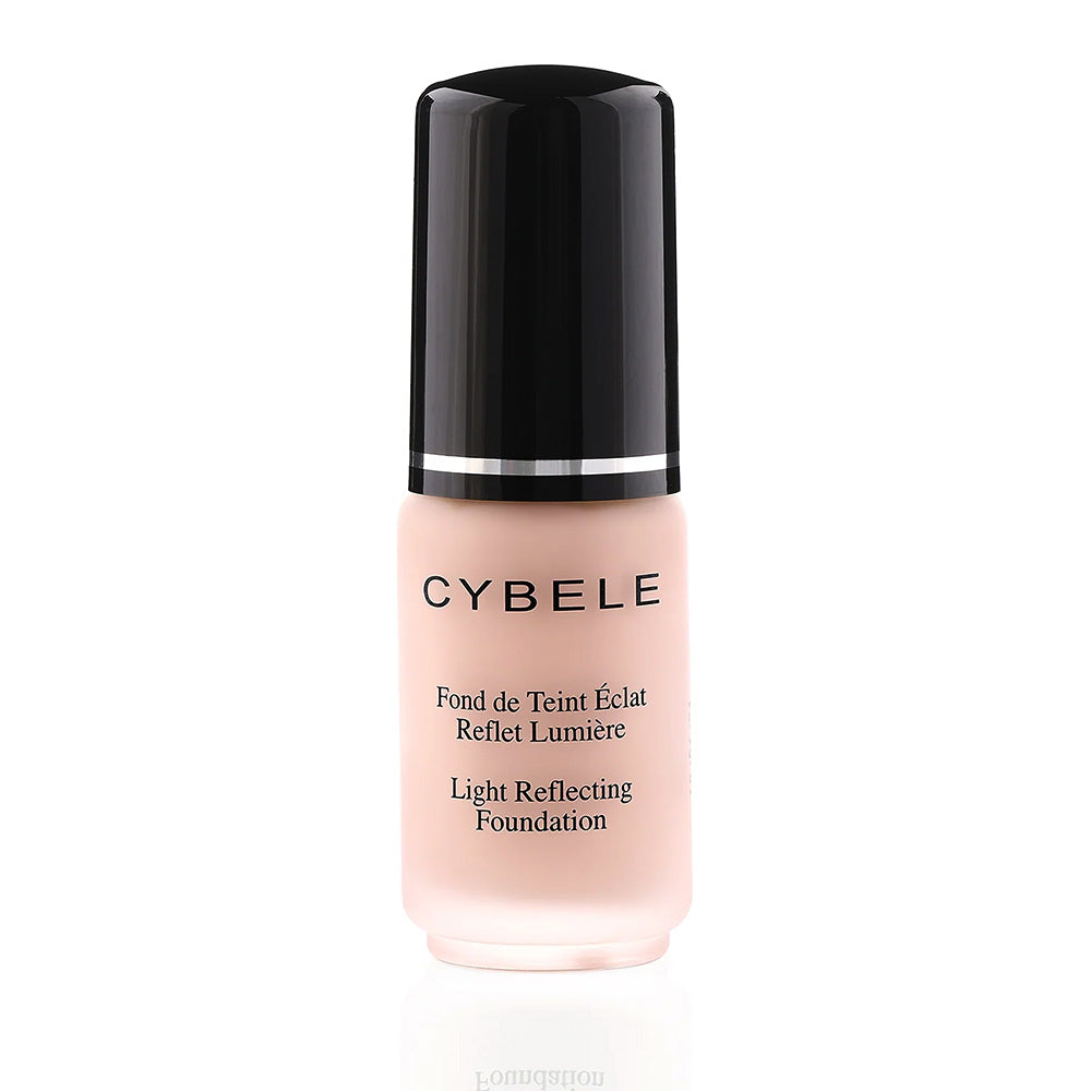 Refect Beauty Cybele liquid foundation in a sleek bottle with a black cap for a smooth, natural-looking finish.
