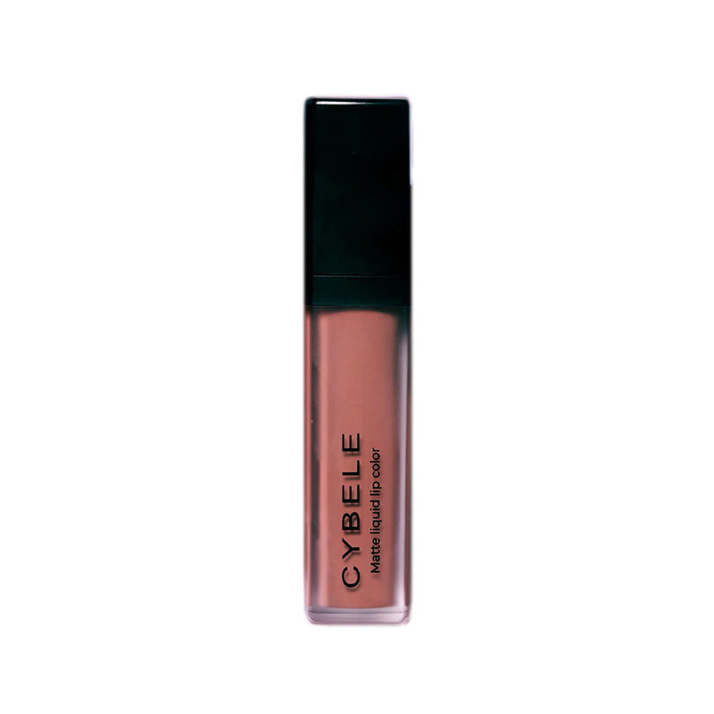 Refect Beauty Cybele matte liquid lipstick in a muted rose shade with a sleek applicator tube