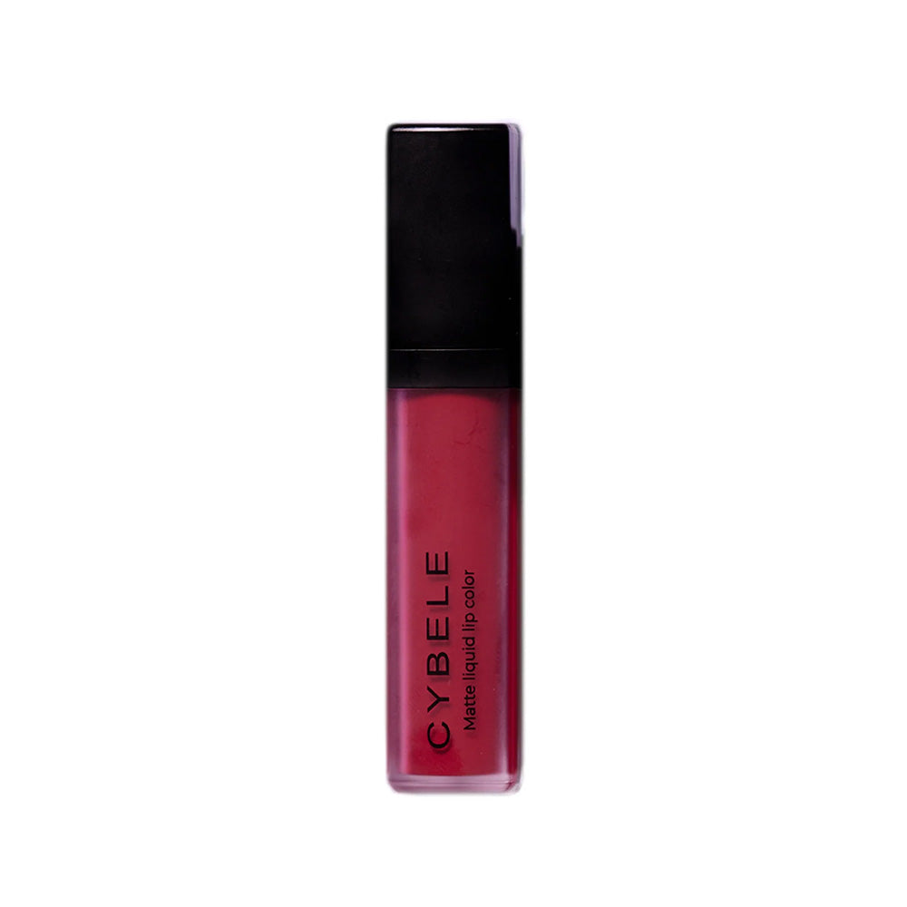 Refect Beauty Cybele matte liquid lipstick in a deep berry shade with a sleek applicator tube