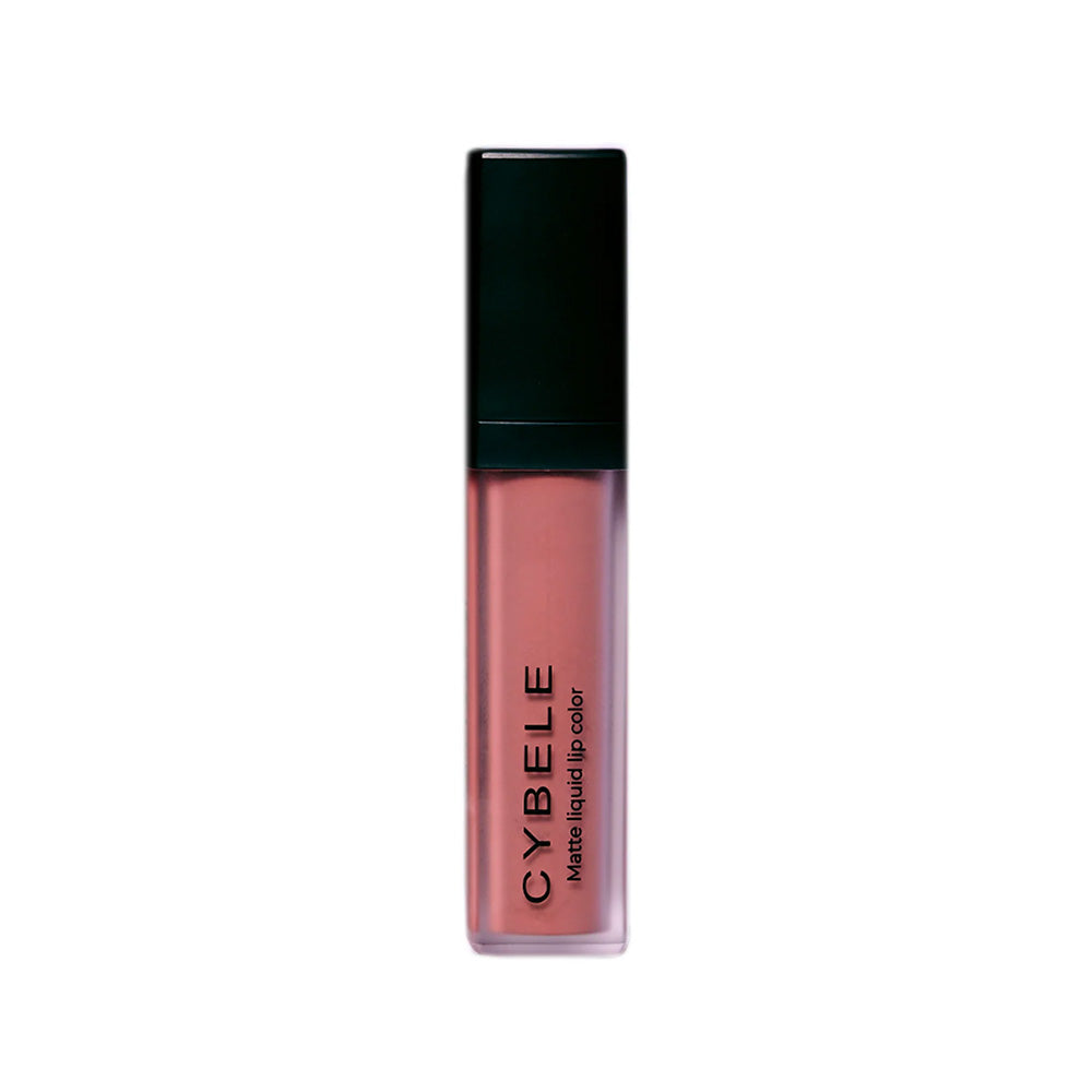 Refect Beauty Cybele matte liquid lipstick in a dusty rose shade with a sleek applicator tube