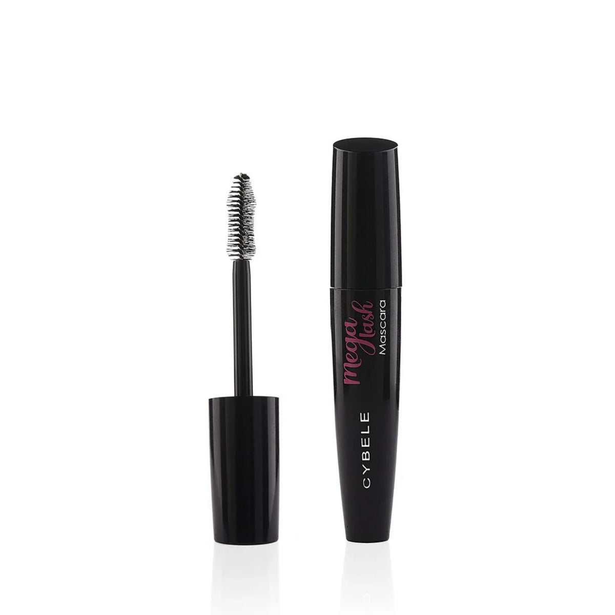 Refect Beauty Cybele Mega Lash Mascara in a sleek black tube with a volumizing applicator brush for bold definition.