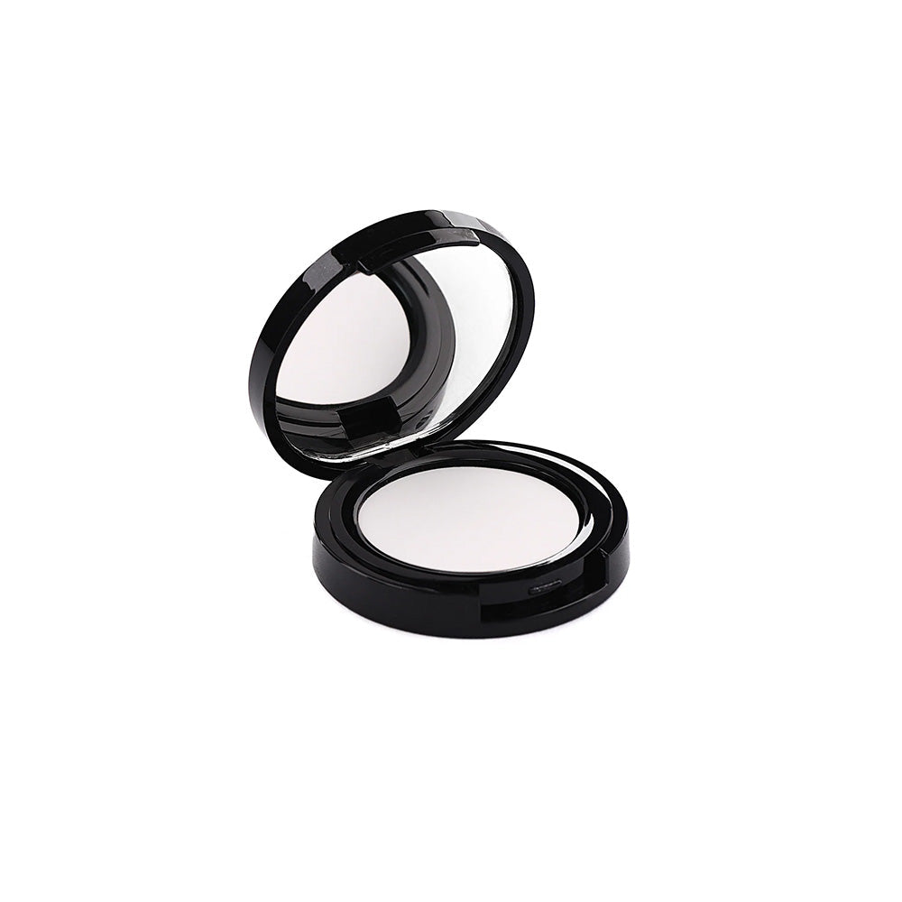 Refect Beauty Cybele Mono Smooth N’Wear white eyeshadow in a compact case with an open lid and mirror.