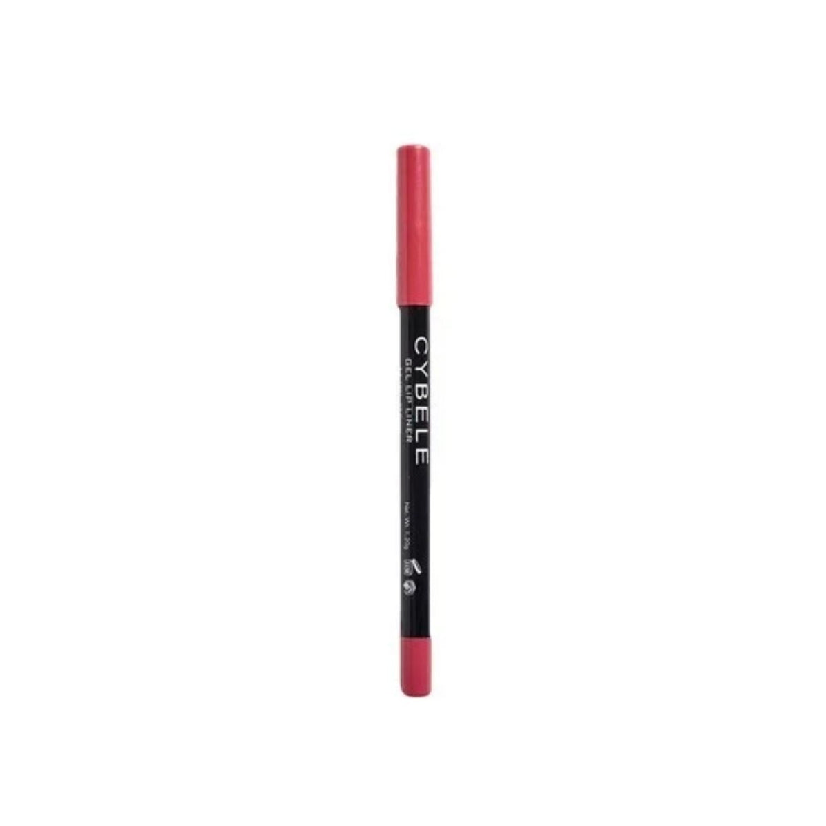 Refect Beauty Cybele gel lip liner in a vibrant pink shade with a sleek black casing for precise lip definition.