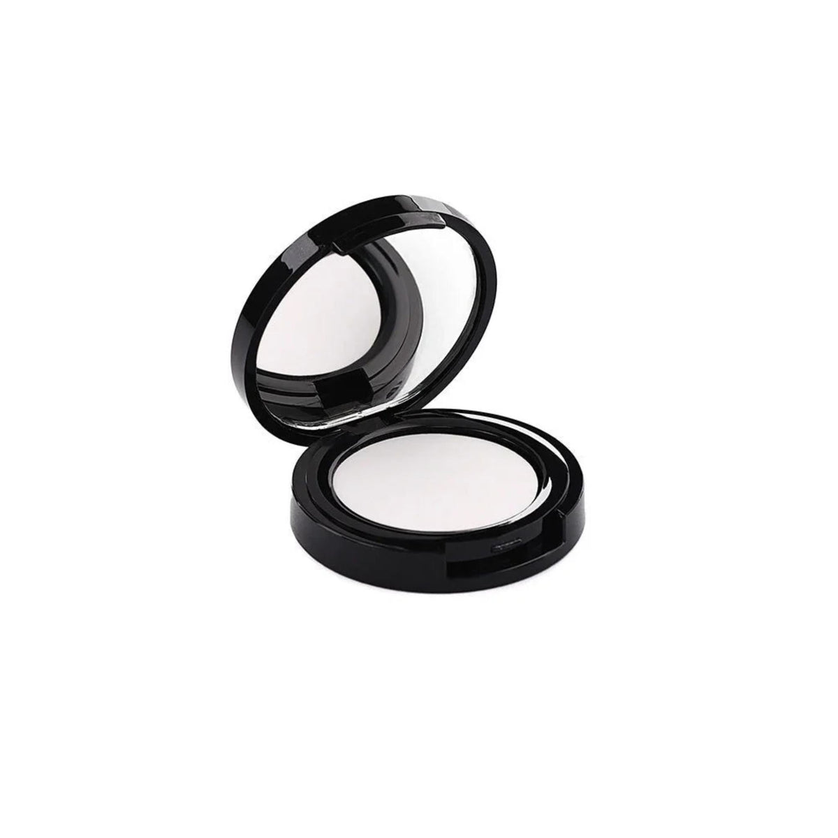 Refect Beauty Cybele Mono Smooth N’Wear white eyeshadow in a sleek black compact case with an integrated mirror.