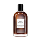 Refect Beauty David Beckham Collection Exquisite Leather Eau de Parfum in a sleek amber glass bottle with black cap.