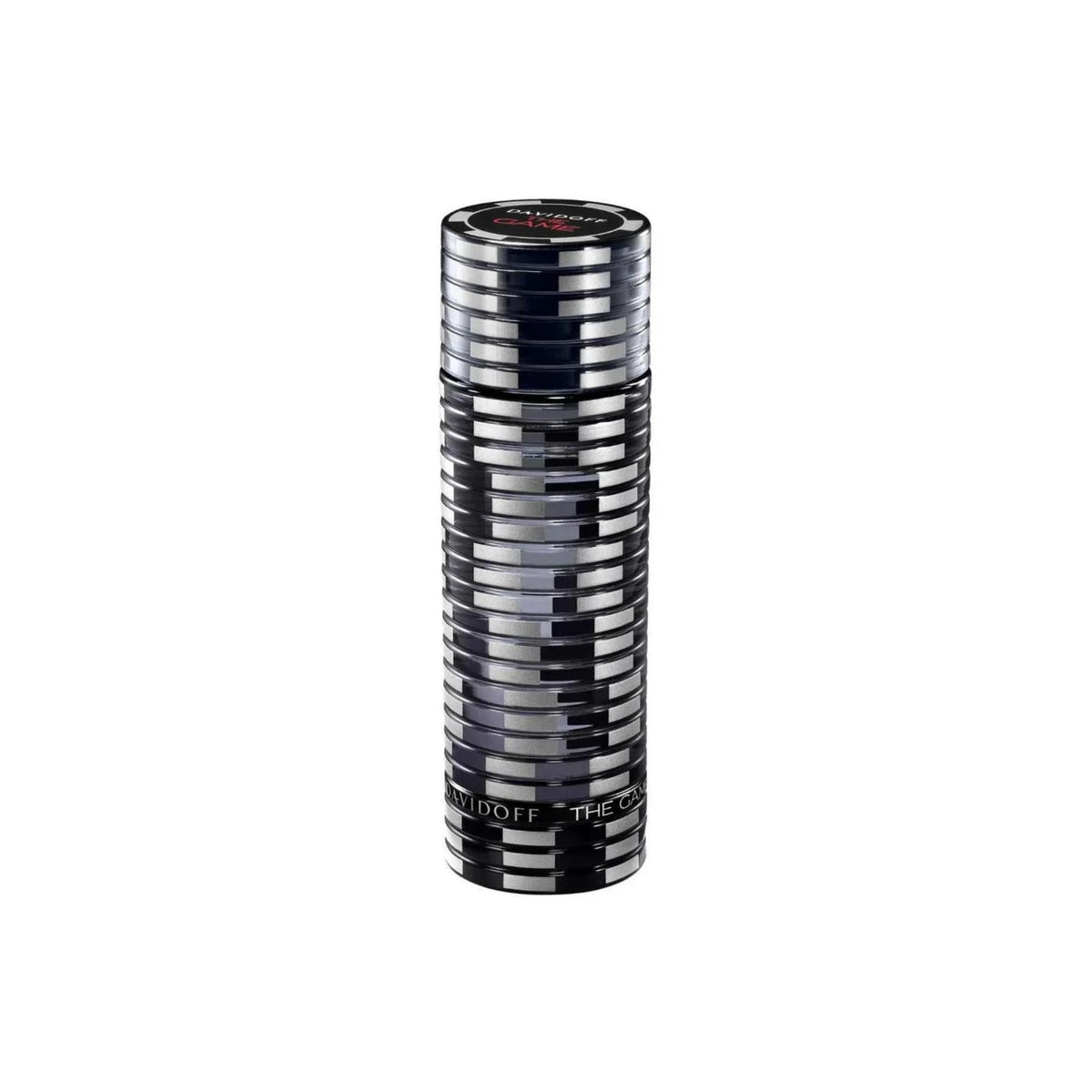 Refect Beauty Davidoff The Game Eau de Toilette in a unique black and silver poker chip inspired bottle design.