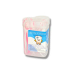 Refect Beauty dental flossers in a clear plastic travel case for daily oral hygiene and gum care