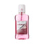 Refect Beauty Depurdent whitening mouthwash in a clear bottle with pink liquid and a white cap on a white background.