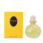Refect Beauty Dior Dolce Vita Eau de Toilette perfume bottle and yellow box with gold accents