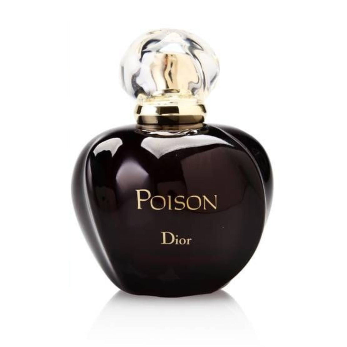 Refect Beauty Dior Poison Eau de Toilette in a dark purple glass bottle with a clear rounded stopper