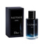 Refect Beauty Dior Sauvage Parfum bottle and black box packaging featuring a deep blue gradient glass design