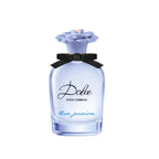 Refect Beauty Dolce & Gabbana Dolce Blue Jasmine Eau de Parfum in a light blue glass bottle with a floral cap.