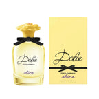 Refect Beauty Dolce & Gabbana Dolce Shine Eau de Parfum bottle with yellow flower cap and matching yellow box