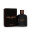 Refect Beauty Dolce & Gabbana Intenso Eau de Parfum bottle and dark brown box featuring woody aromatic fragrance notes.