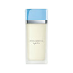 Refect Beauty Dolce & Gabbana Light Blue eau de toilette perfume bottle with a light blue cap and frosted glass