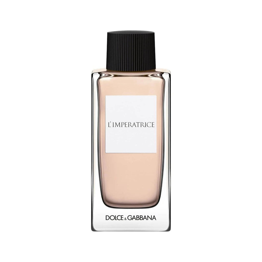 Refect Beauty Dolce & Gabbana L’Impératrice Eau de Toilette in a clear glass bottle with a black cap