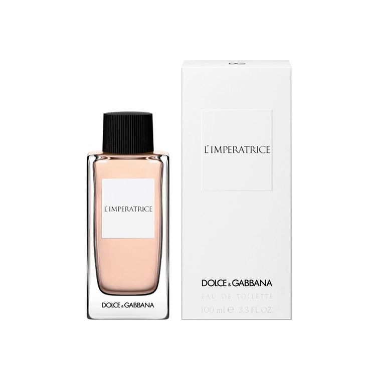 Refect Beauty Dolce & Gabbana L’Impératrice Eau de Toilette bottle and white packaging box