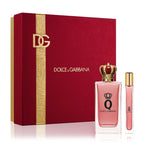 Refect Beauty Dolce & Gabbana Q Eau de Parfum gift set with full-size bottle and travel spray in a red box