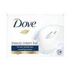 Refect Beauty Dove white beauty cream bar soap in its classic rectangular packaging for soft and smooth skin
