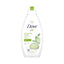 Refect Beauty Dove Go Fresh Cucumber and Green Tea body wash bottle with refreshing botanical design