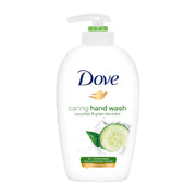 Refect Beauty Dove Go Fresh cucumber and green tea moisturizing hand wash in a white pump bottle