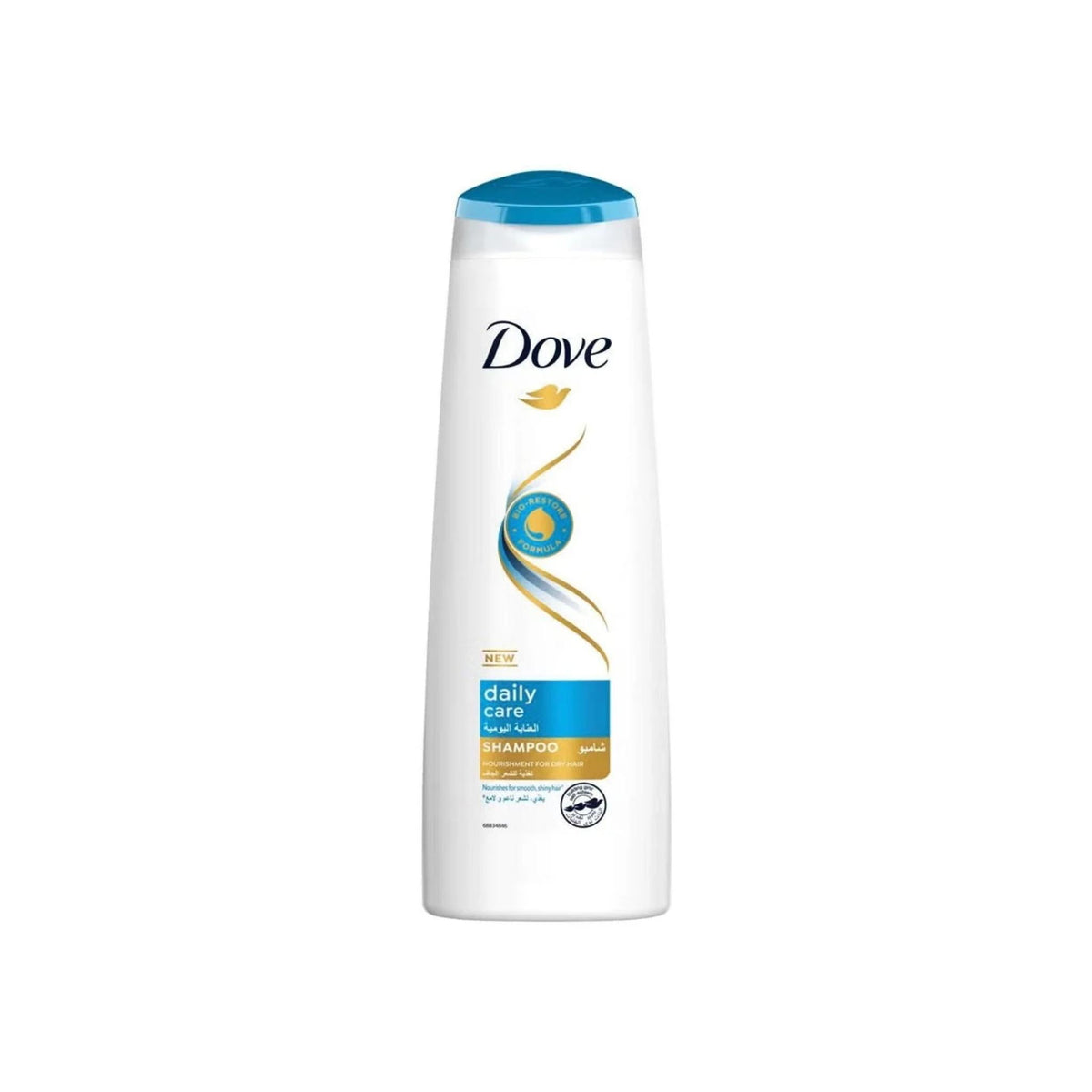Refect Beauty Dove Daily Care Shampoo bottle for gentle daily cleansing and smooth hair nourishment.